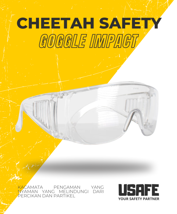 Cheetah Safety Glasses Impact