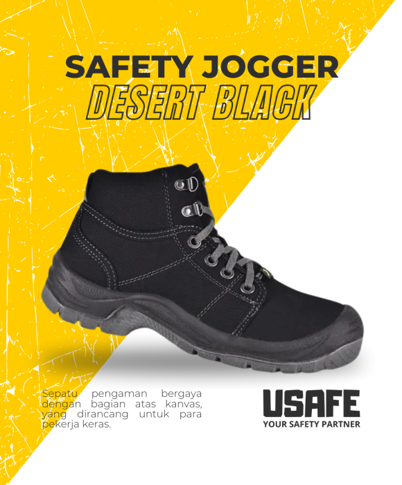 Safety Jogger Desert Black