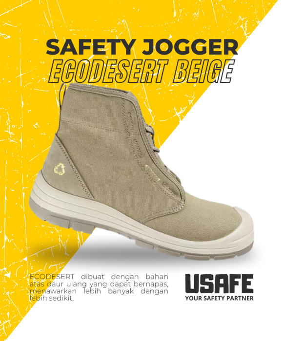 Safety Jogger Ecodesert Beige